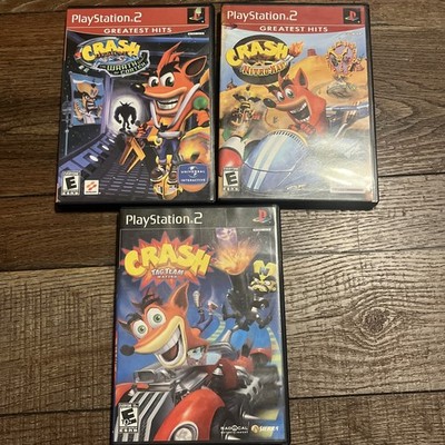 Sony Playstation 2 PS2 3x Game LOT Tag Team - Nitro kart -wrath Of Corteh