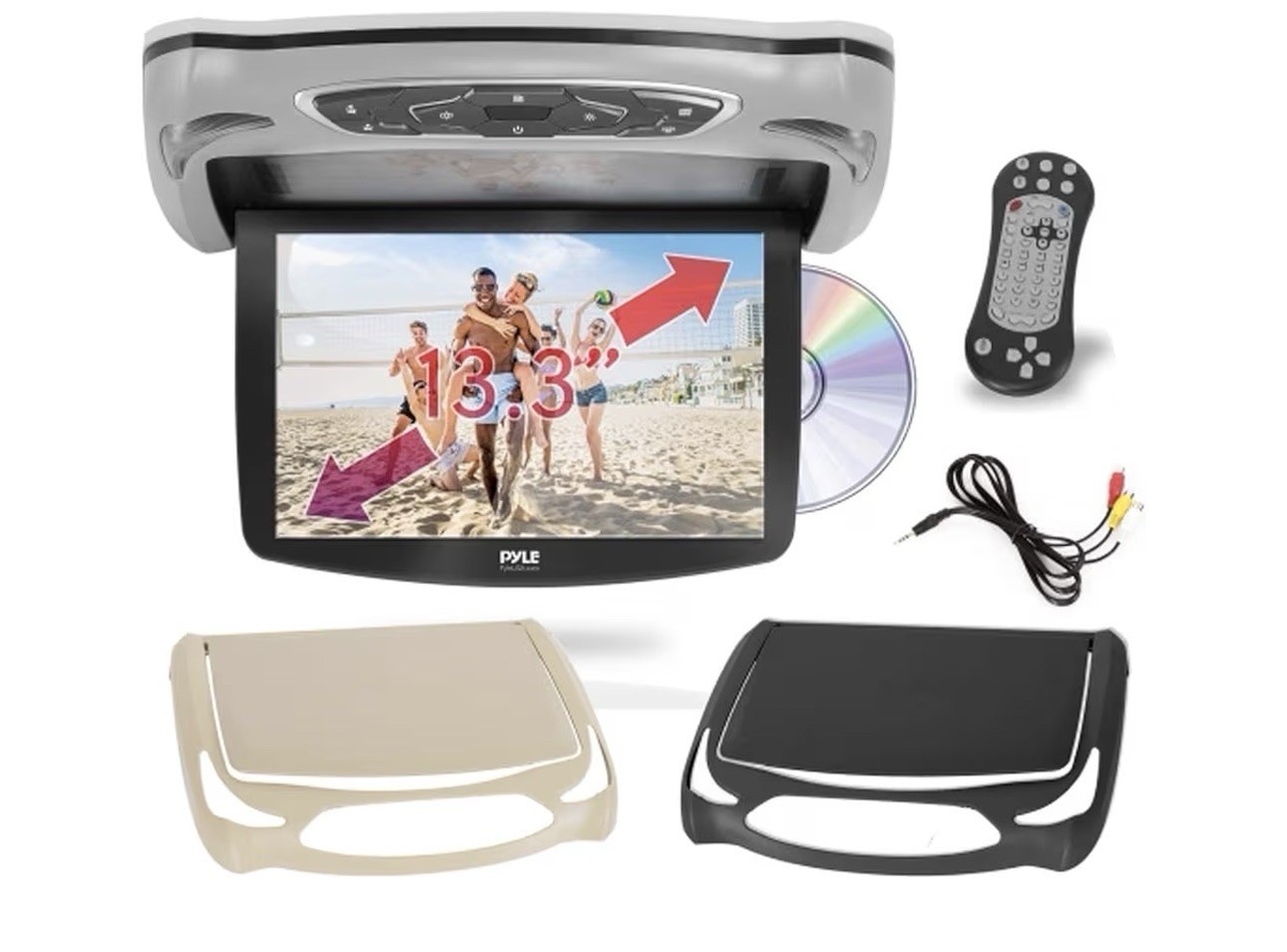 Monitor 13.3" Vehicle Flip Down Overhead Screen