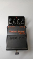 BOSS MT-2 Metal Zone High Gain Distortion Pedal 3‑Band EQ for Metal Guitar -JPAN