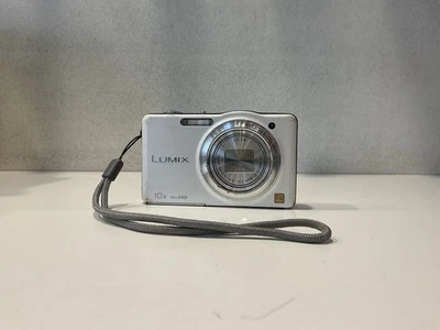 Panasonic Lumix DMC-SZ7 Fotocamera Digitale 14MP Schermo Rotto Funzionante Bianc - Imagen 1 de 4