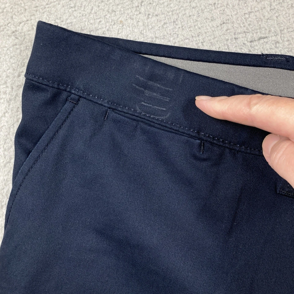 Pantalones Cortos Sonoma Grandes Para Hombre 52 Azul Frente Plano Ropa Flexible 9" Entrepierna Cómoda Elastizada NUEVO Foto 3 de 4