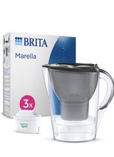 Image of BRITA Marella Water Filter Jug Graphite (2.4L) Starter Pack incl. 3x MAXTRA PRO