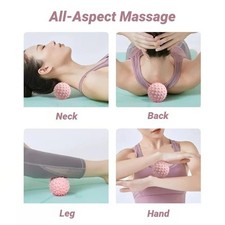 Fascia Ball Raised Point Massage Ball TPR Posture Master Yoga Ball Waist and Bac