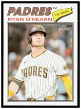 2026 Topps Heritage Ryan O'Hearn Card San Diego Padres #215