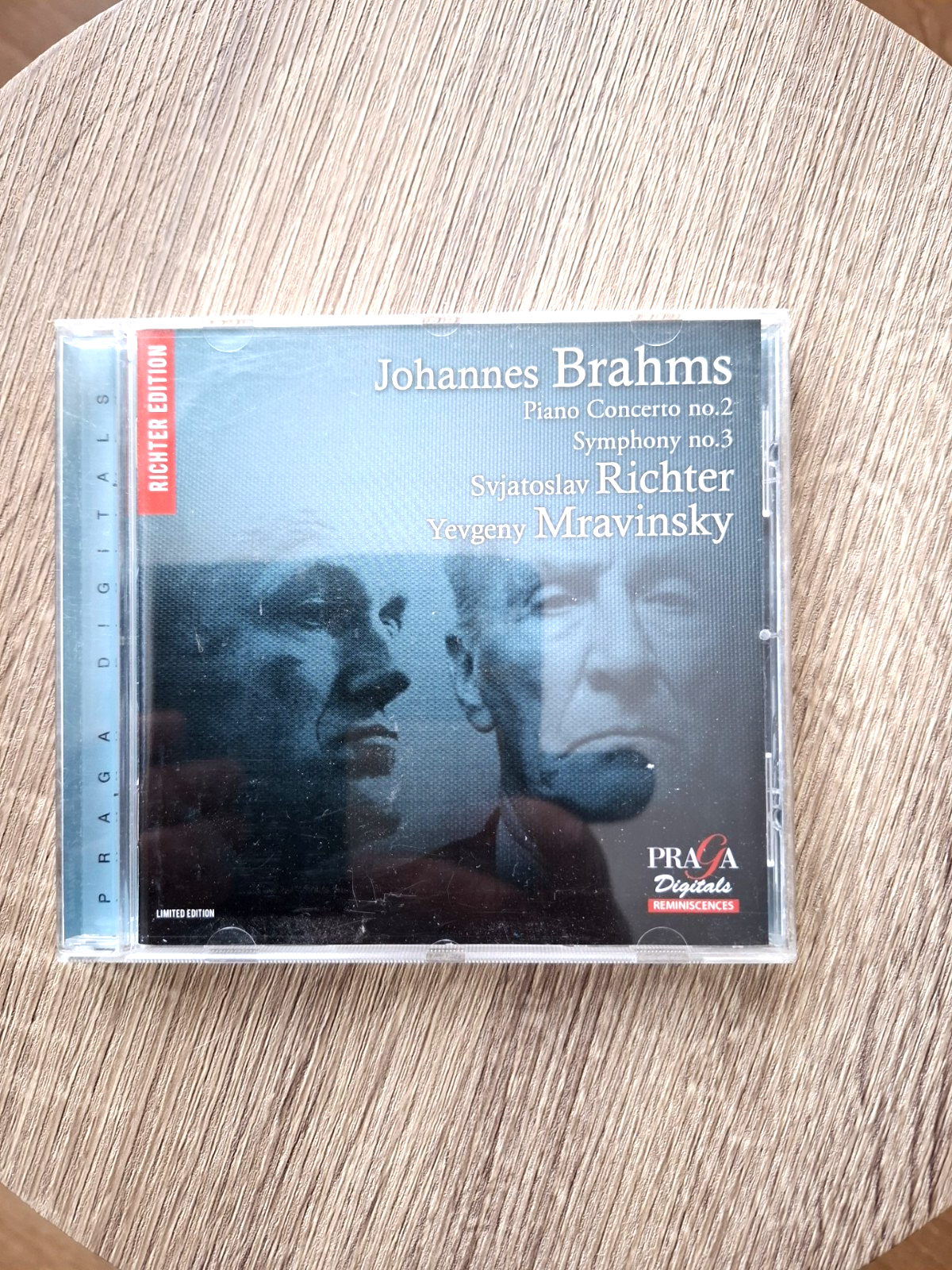 SACD Johannes Brahms: Piano Concerto & Symphony No. 3: Yevgeny Mravinsky SACD