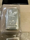 10 Troy Oz Silver Bar  Eagle Design .9999 Fine Sealed