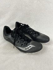 Saucony Showdown 4 Spikes Men  s Size 8.5 Black  Gray Track Field Running Racing