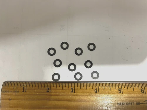 LIONEL PARTS , 671M-23 , LOT OF 10 THRUST WASHERS