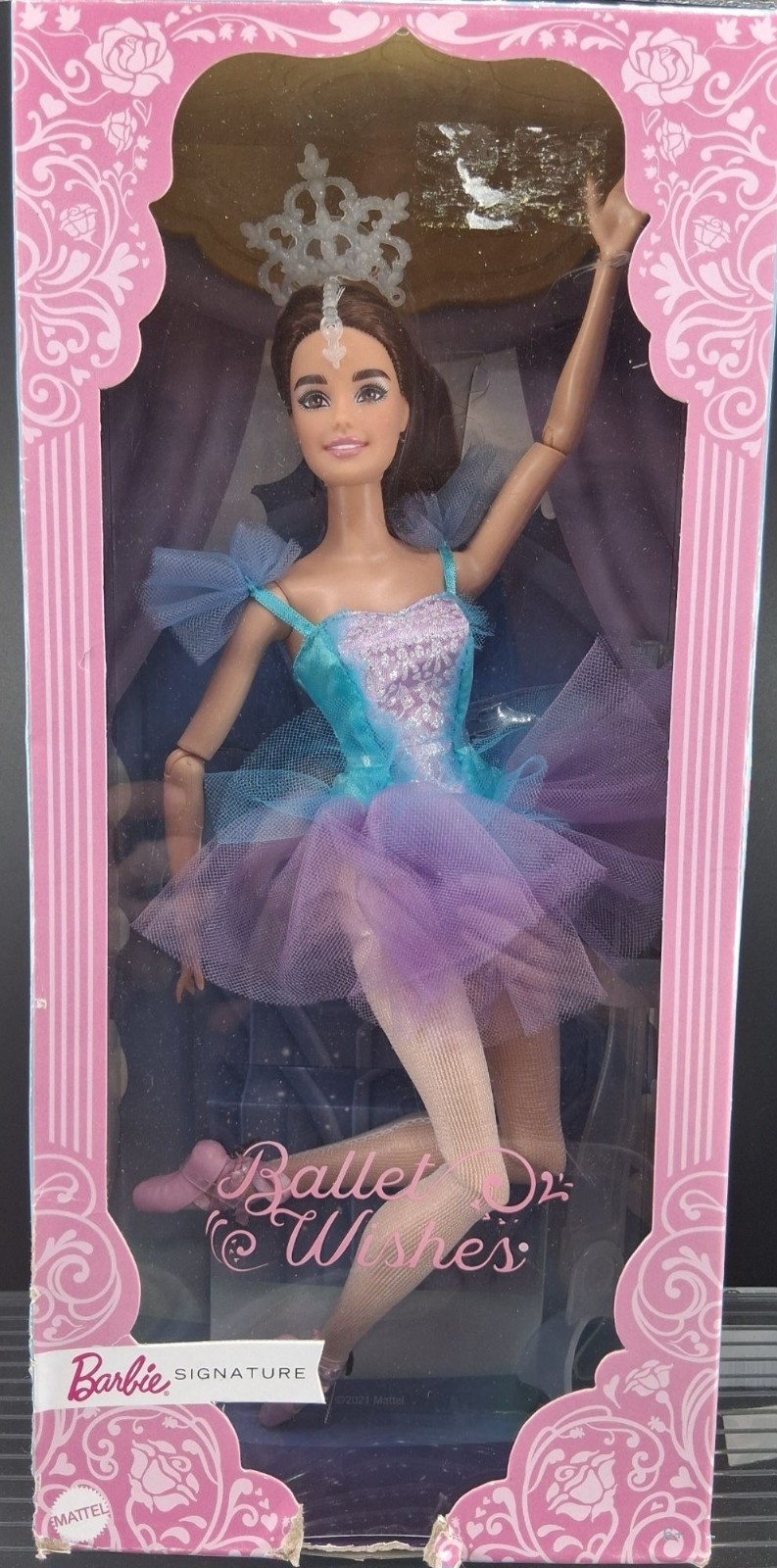 Barbie Signature Ballet Wishes Ballerina Doll In Original Box