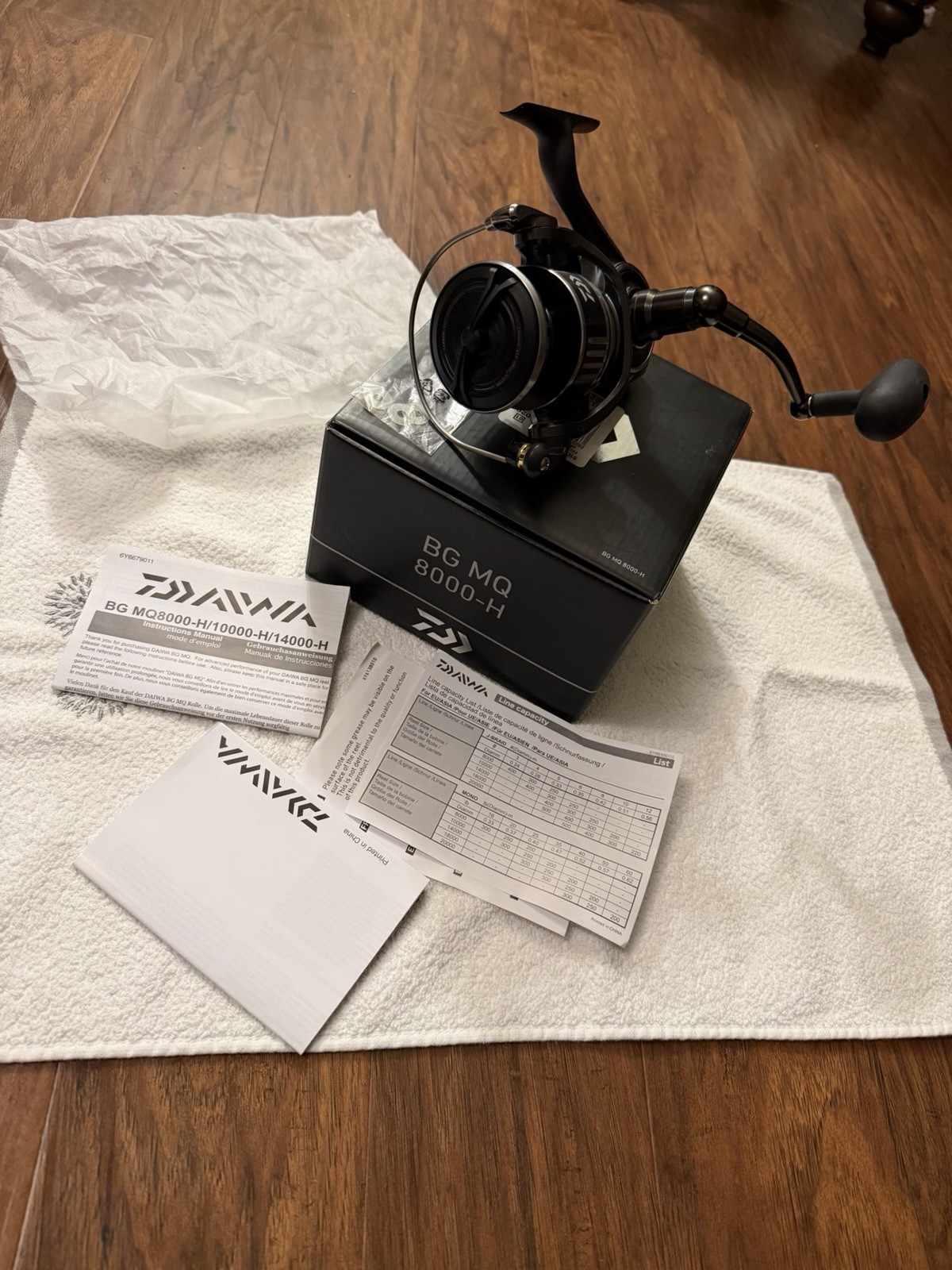 Daiwa BG MQ 8000-H Spinning Fishing Reel
