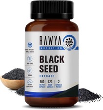 Nutrition Black Seed Extract Nigella Sativa Black Cumin Seed Powder 120 Capsule