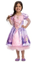 Rapunzel Deluxe Toddler Disney Princess Deluxe Girls Costume Small 4-6