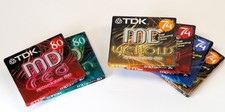 6x MiniDisc - 2x TDK 80er 4x TDK 74er still S...