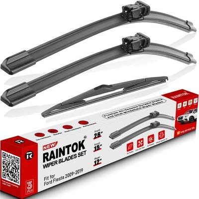 Windshield Wiper Blades Replacement for 2009-2019 Ford Fiesta Original Factor...