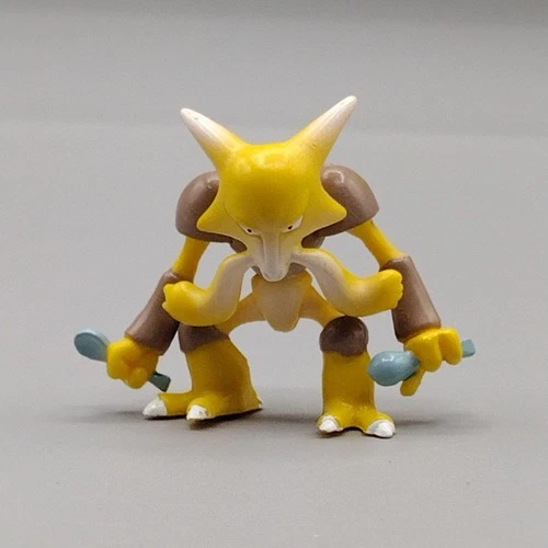Alakazam TOMY Pokemon Figure Vintage CGTSJ 1999 Nintendo 2" Authentic B2