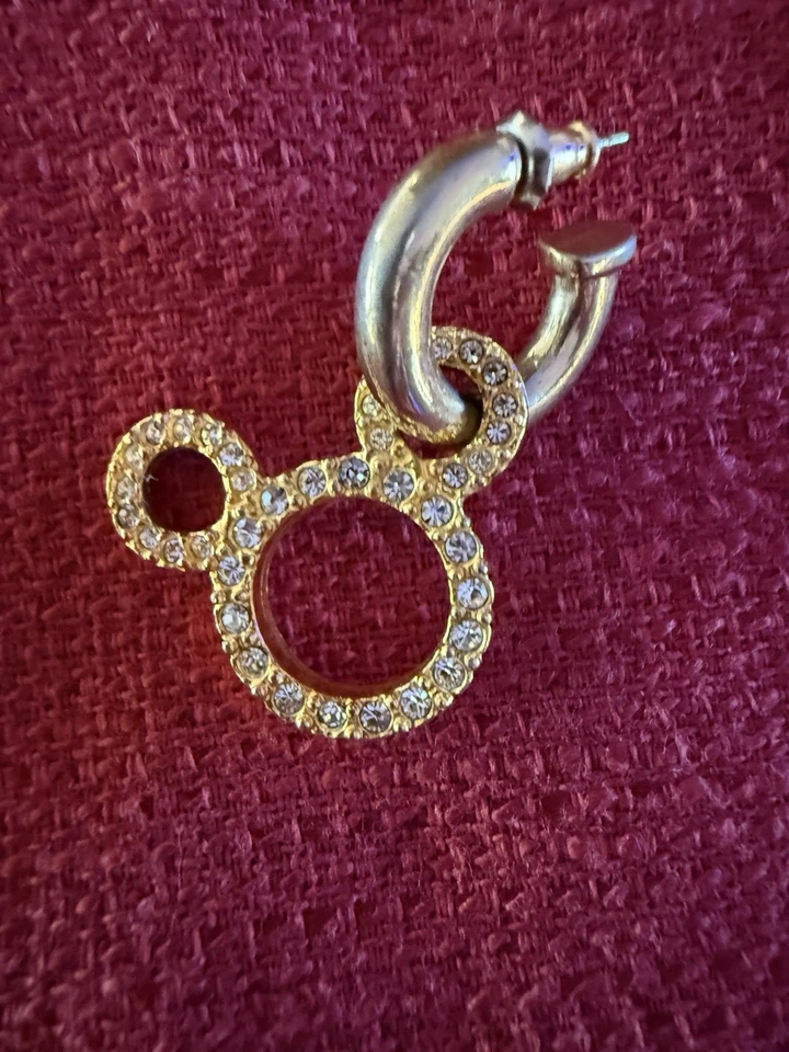 Collar Disney Mickey Mouse con pendientes a juego Foto 3 de 4