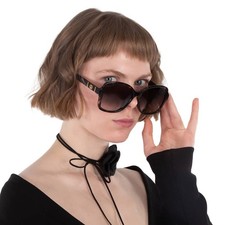 Gucci Brown Gradient Butterfly Ladies Sunglasses GG0765SA 003 57 GG0765SA 003 57