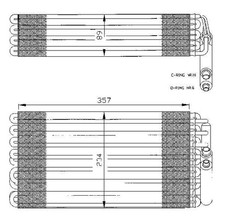 F&uuml;r NRF 36032 EVAPORATORS