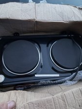 Zuvo 2000W Double Hot Plate &ndash; 2 Ring Portable Electric Hob with Adjustable Ther