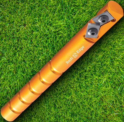 Redi Edge Original Knife Sharpener Orange Aluminum 5'' Overall  MADE IN USA 34072
