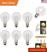 20 Watt Wax Melt Warmer Light Bulbs for Scentsy Mid-Size Wax Warmer and Candl...