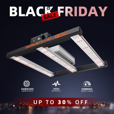 Spider Farmer LED Grow Light SE-1500 Pflanzenlampe Vollspektrum Dimmable Lights