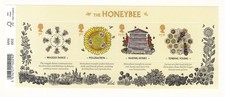 GB 2015 -  The Honeybee - Miniature Sheet, with Bar Code, MS3742 - MNH