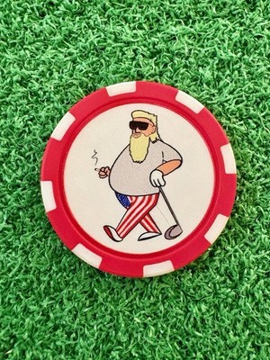 John Daily Poker Chip Ballmarker