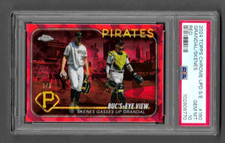 2024 Topps Chrome Update #USCS160 Paul Skenes Red Sapphire Refractor PSA 10
