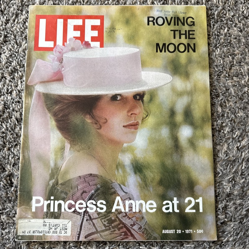 August 20, 1971- Life magazine- Princess Anne at 21