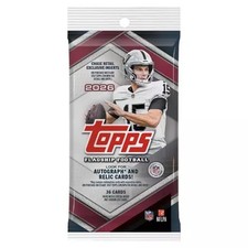 2026 Topps Football Flagship Factory Sealed Fat Pack