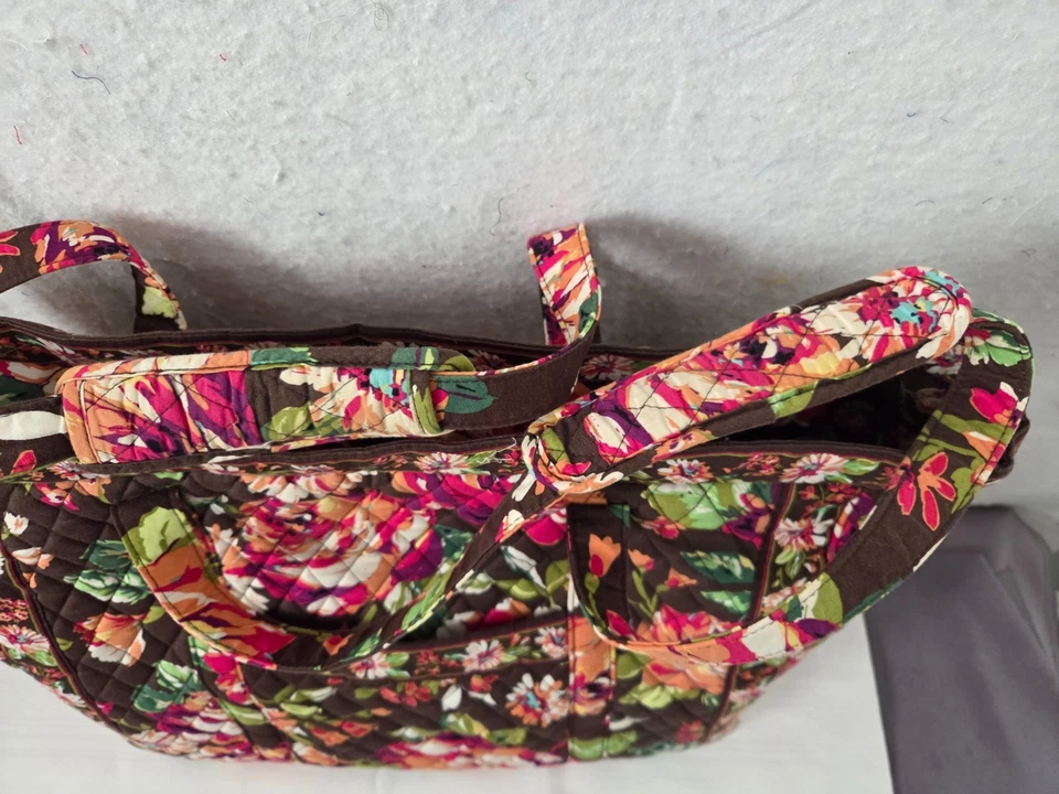 Bolso de Mano Vera Bradley ENGLISH ROSE Get Carried Away Foto 4 de 4