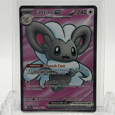 Pokemon TCG Chaos Rising Cinccino ex #105/086 Ultra Rare NM-