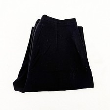 Escada Black Pleated Front Dress Pant Wide Leg Size 42