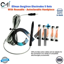 Ellman Surgitron Colorado Micro Dissection Needles 40Pcs Tungsten Tip With Cable