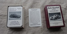 Altes Auto Quartett Kartenspiel Autos aus aller Welt