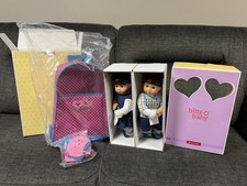 NIB American Girl Bitty Twins Girl  Boy  Starter Set II Retired 2016  VHTF 