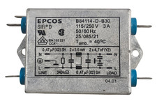 EPCOS B84114-D-B30 SIFI D Flange Mount RFI Filter Suppression