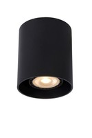 Aufbauspot Aluminium Schwarz Wohnzimmer Schlafzimmer GU10 Ø8 Cm Deckenstrahler