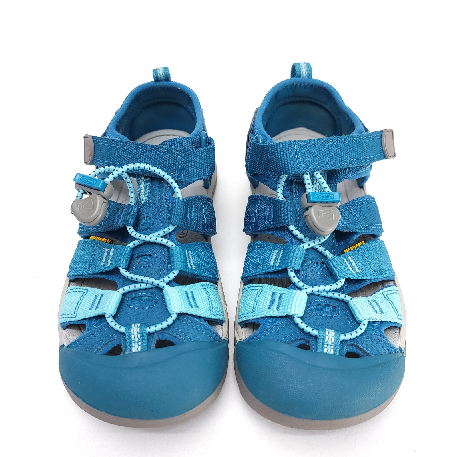Sandali Keen Newport H2 grandi bambini giovani taglia 2 blu impermeabili scarpe sportive ragazzi