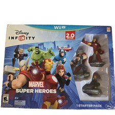 NEW Wii U Disney Infinity 2.0 Game Marvel Super Heroes Starter Pack *SEALED*