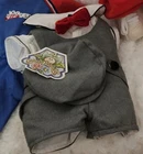 Vintage Cabbage Patch Kid Gray Romper With COA. No Doll Included.