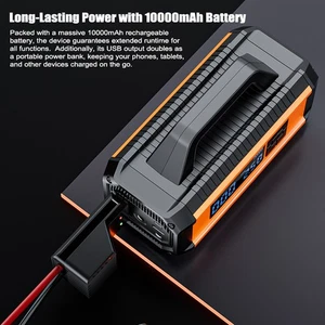 Multifunctional Jump Starter With AirCompressor Portable Wireless 150PSI JCZM