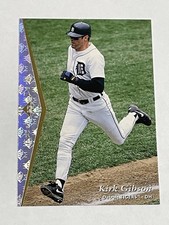 1995 SP Baseball Superbafoil #156 - Kirk Gibson - Detroit Tigers
