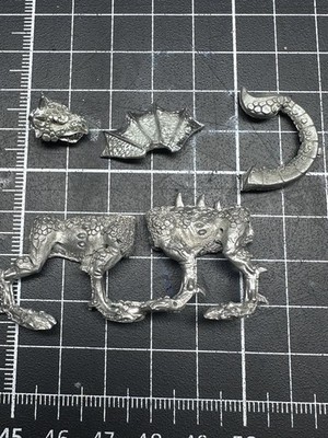 Warhammer Fantasy Chaos Daemons Flesh Hounds Of Khorne Metal OOP Scorpion Tail