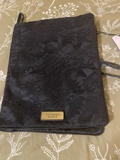 NWT Victoria  s Secret Travel Lingerie Bag, Black Lace
