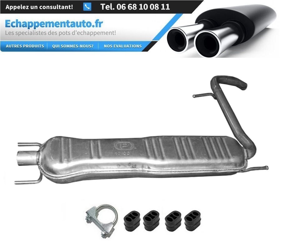 Échappement Opel Zafira B 1.6 CNG silencieux arrière de rechange 5852582 885323