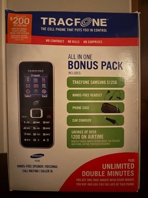 Samsung S125G - Black - All-in-One Bonus Pack