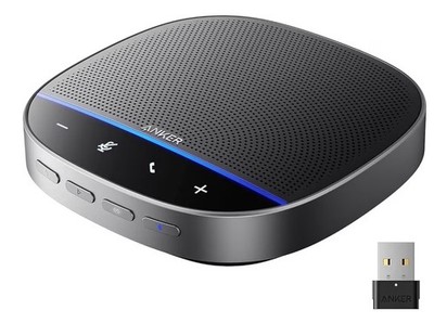 PowerConf S500 Speakerphone with Zoom Rooms and Google Meet Certifications, USB-