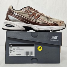 New Balance 740 Running Sneakers Retro U740BB2 Brown Beige Mesh Men's Size 11